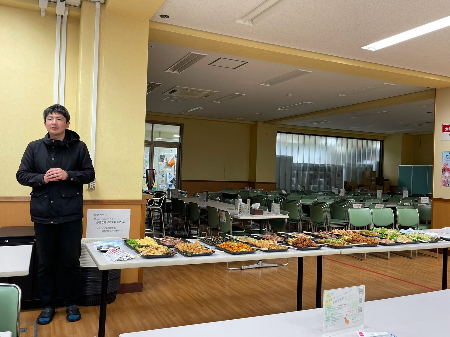 NKP定例会_2025.3.7_懇親会_生協食堂の店長からご挨拶
